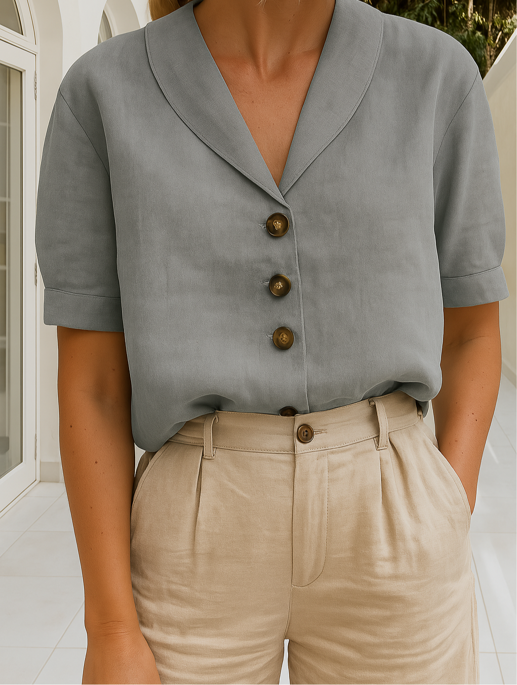 Bluzka Valeria - Klasyczna i Wyrafinowana