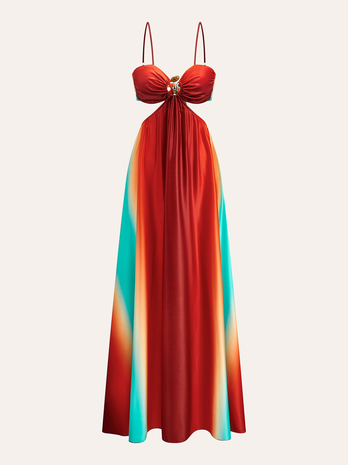 Sukienka Solenne - Kolorowa i Elegancka