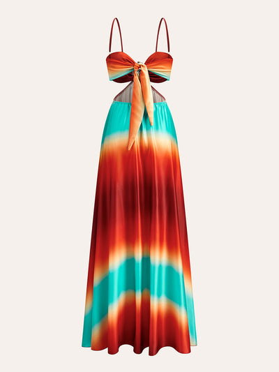 Sukienka Solenne - Kolorowa i Elegancka